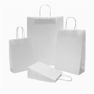 EP-TH03 Large Twisted Handle Paper Bags - Set of 25 — Ecobagsnz