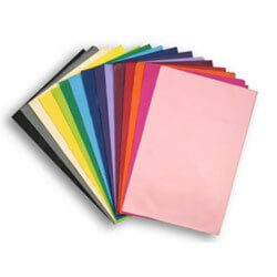 Colored Tissue Paper, Acid Free Tissue Paper