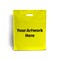 Yellow Branded Plastic Carrier Bags