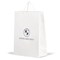 White Branded Gloss Laminated Bags